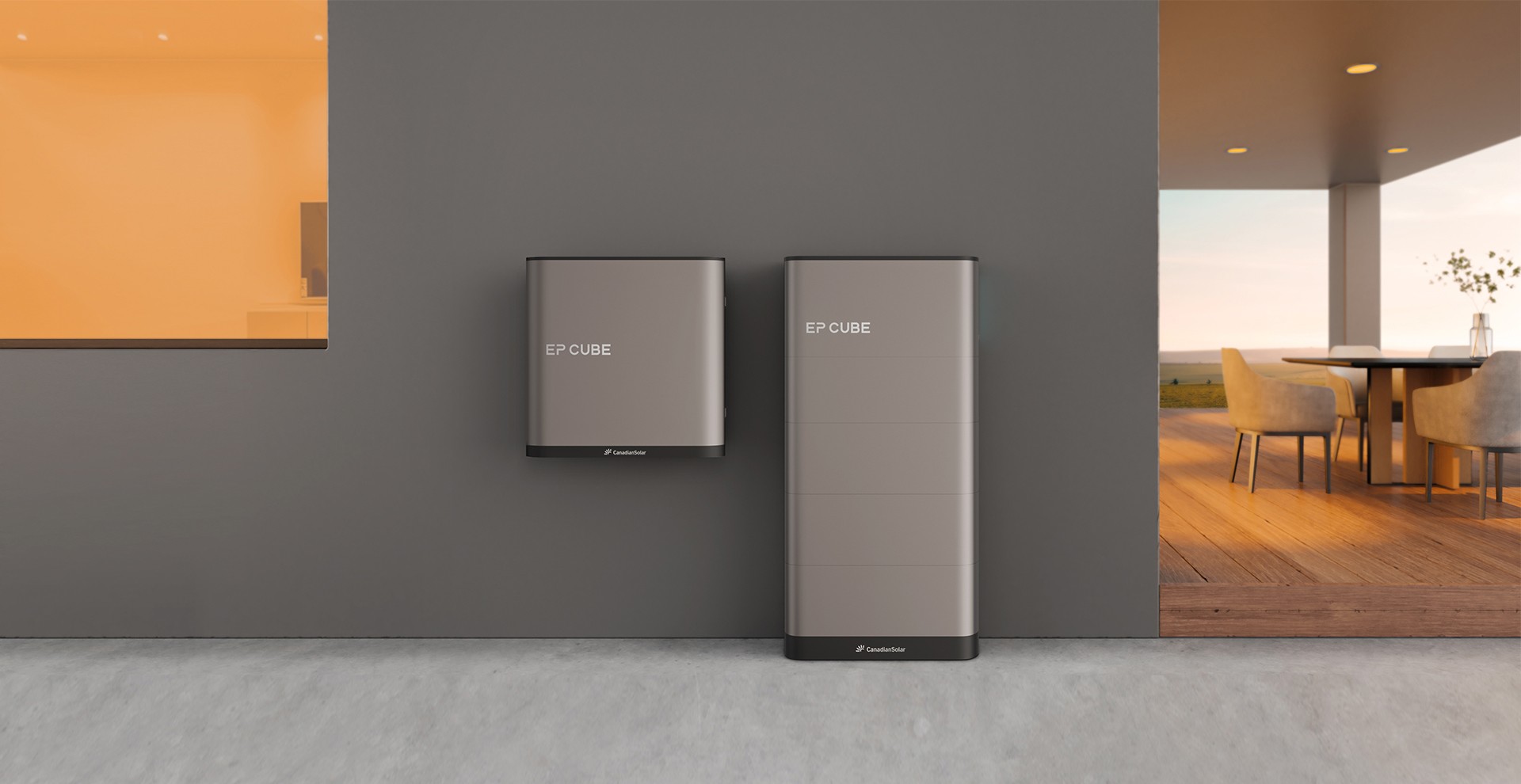 EP Cube battery backup system installed by Stellar Upgrades Edmonton